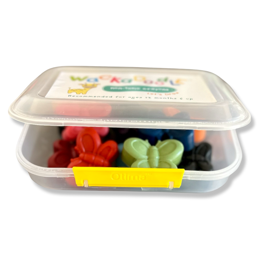 Butterfly Crayon Box – Wackadoodle