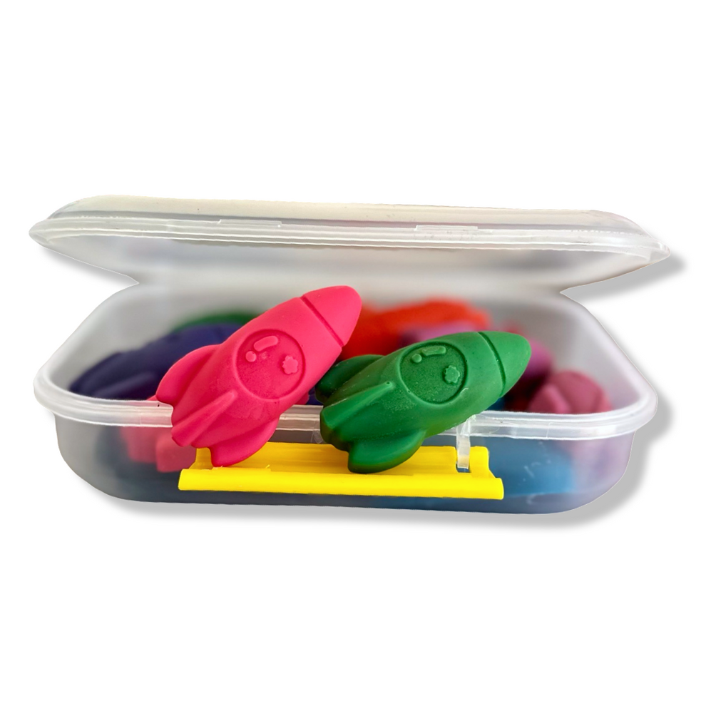 Rocket Crayon Box – Wackadoodle