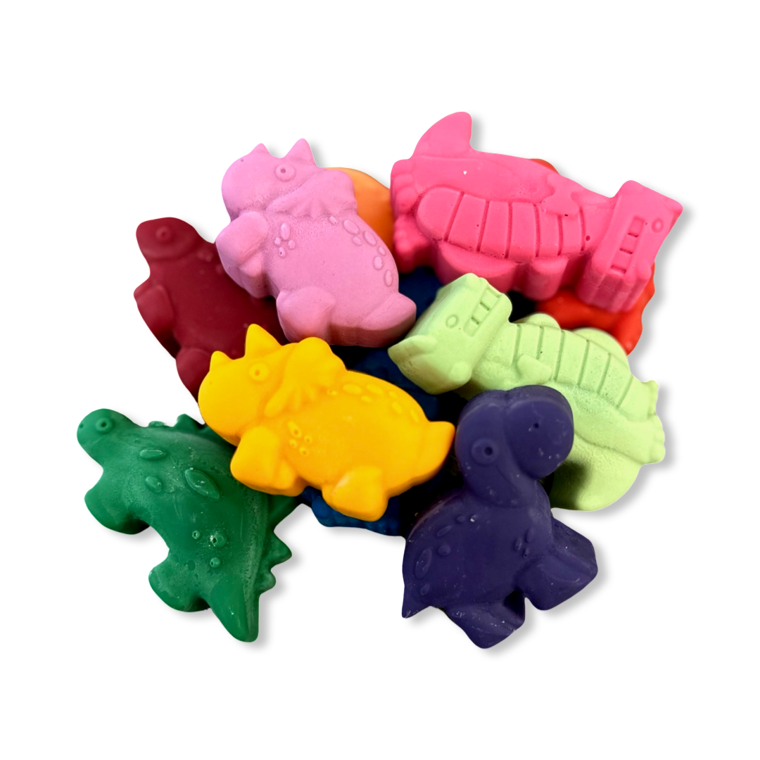 Jumbo Dino Crayon Box